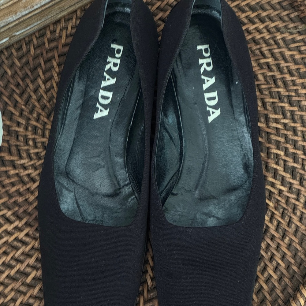 Prada Women's Elegant Black Loafers